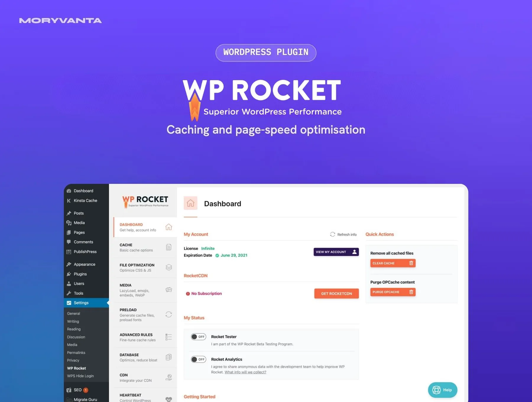 WP Rocket 3.23.4 – WordPress Caching & Speed Plugin
