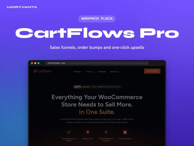 CartFlows Pro WordPress plugin – Moryvanta product image