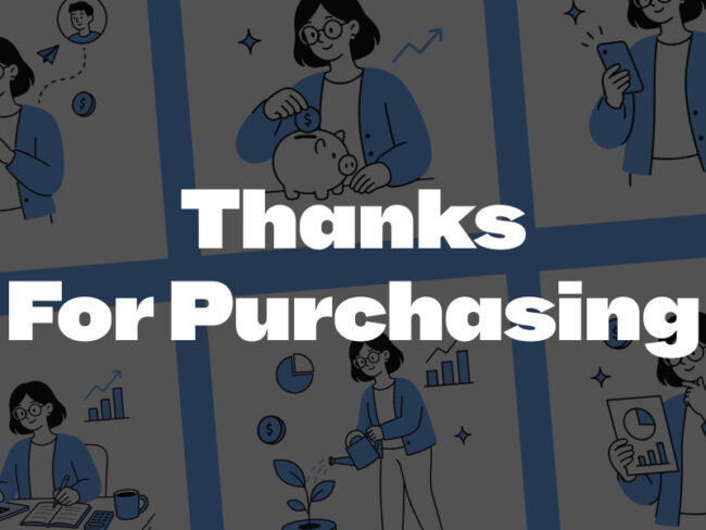 Minimalist Finance Illustrations illustration set preview