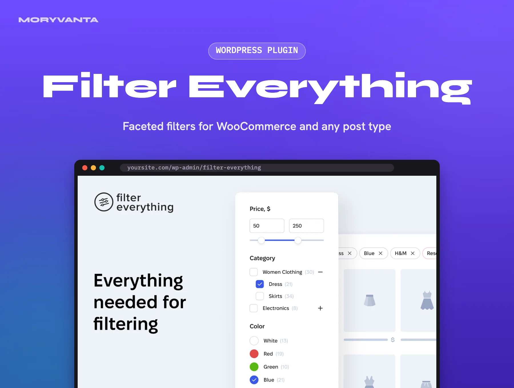 Filter Everything WordPress plugin – Moryvanta product image