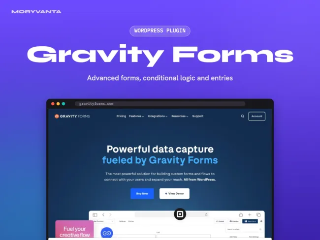 Gravity Forms WordPress plugin – Moryvanta product image