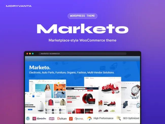 Marketo WordPress theme – Moryvanta product image