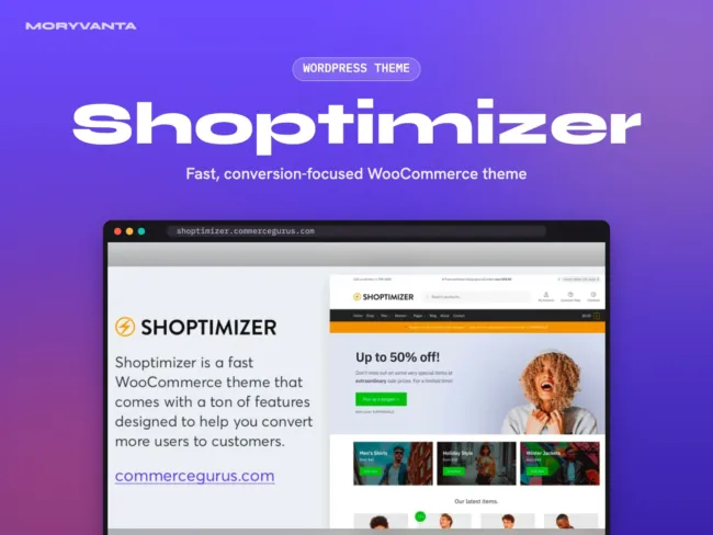 Shoptimizer WordPress theme – Moryvanta product image