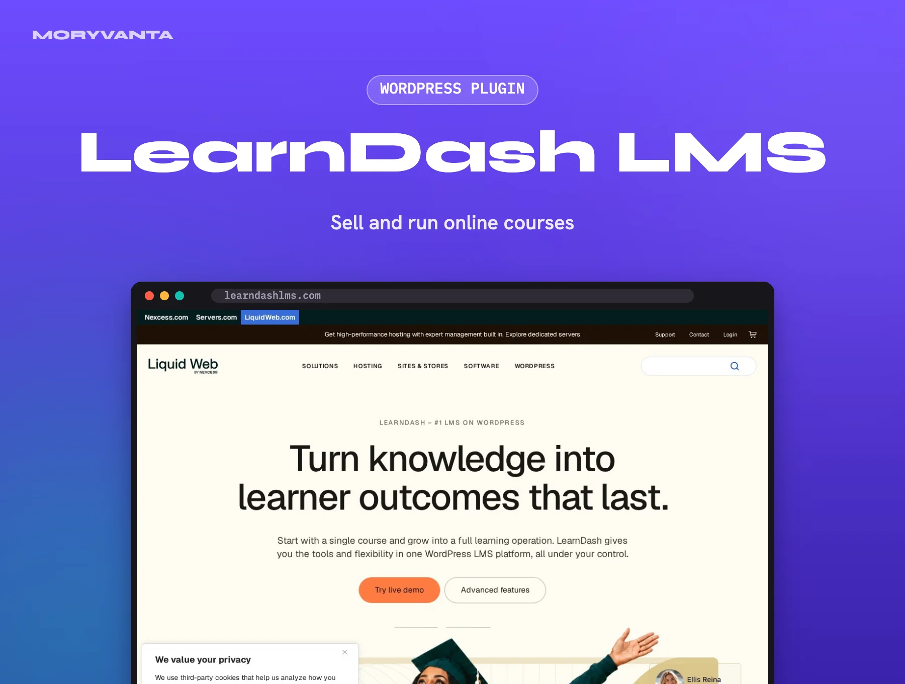 LearnDash LMS WordPress plugin – Moryvanta product image